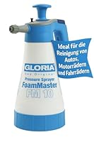 GLORIA FoamMaster FM 10 – Premium-Schaumsprüher | 1 L Kapazität | Individuell anpassbarer Schaum| Ideal für die Reinigung von Autos, Gartenmöbel, Grills, Sanitäranlagen & Haushalt | Robust & langlebig