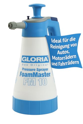 GLORIA FoamMaster FM 10 – Premium-Schaumsprüher | 1 L Kapazität | Individuell anpassbarer Schaum| Ideal für die Reinigung von Autos, Gartenmöbel, Grills, Sanitäranlagen & Haushalt | Robust & langlebig GLORIA FoamMaster FM 10 – Premium-Schaumsprüher | 1 L Kapazität | Individuell anpassbarer Schaum| Ideal für die Reinigung von Autos, Gartenmöbel, Grills, Sanitäranlagen & Haushalt | Robust & langlebig