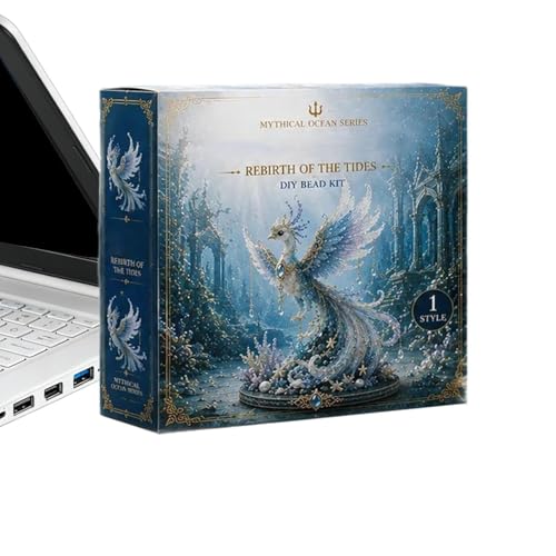 Animaux en perles 3D loisir créatif dauphin et sirène pour débutant et fille