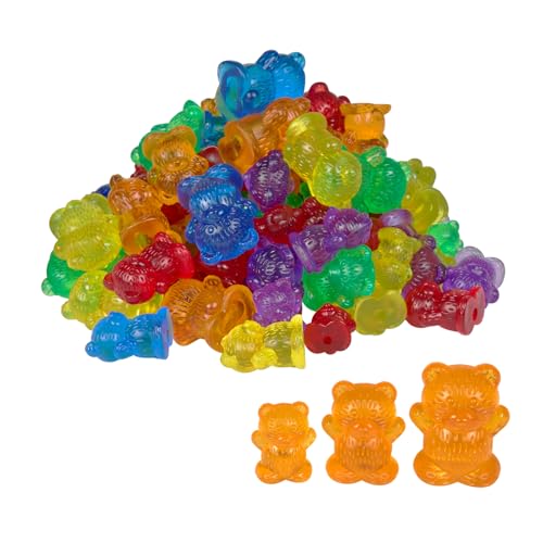 Excellerations Translucent Counting Bears - 90 Pieces