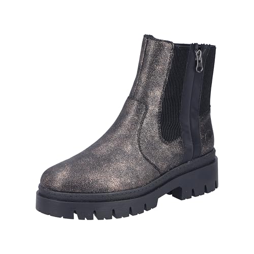 Rieker Femme Z9473 bottes Chelsea confortables pour pieds sensibles