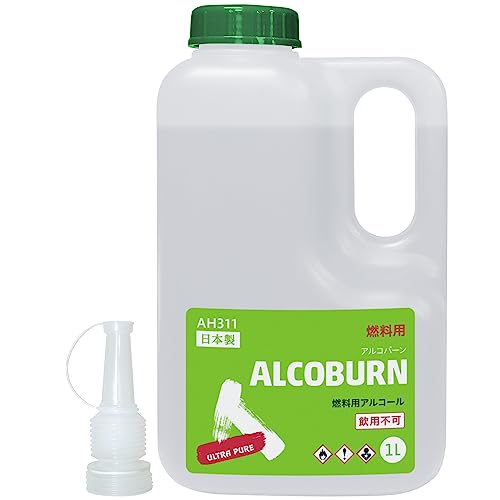 AZ(エーゼット) アルコバーン ALCOBURN 1L 燃料用アルコール 日本製 ULTRA PURE