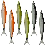 Maydahui 6 PCS Fish Ballpoint Pen Creative Novelty Pens Black Ink for School Office Home