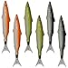 Maydahui 6 PCS Fish Ballpoint Pen Creative Novelty Pens Black Ink for School Office Home