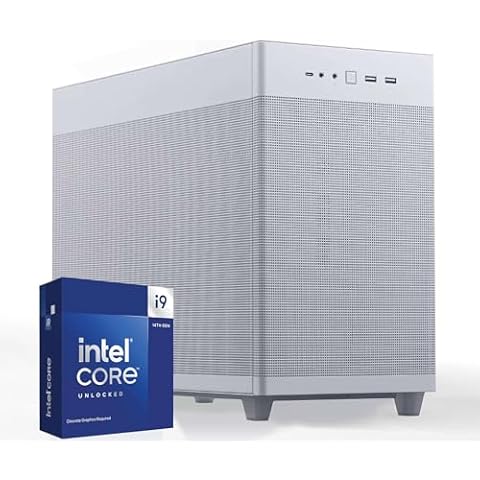 CPU Solutions VidCore Editing PC. HD 4K, 8K, 3D Modeling Computer Video Workstation i9-14900KF, 6.0GHz 24-Core, 2TB NVMe SSD, Quadro RTX A4000, Win 11 Pro (CEV-8530-RTX A4000 w/16GB 128GB) Cover