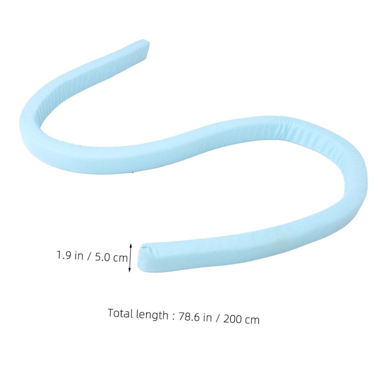 Cabilock 2pcs Bed Gap Filler Cushion Headboard Wedge for Mattress Seams Soft and Safe Space Saver to Prevent Items from Falling Easy Installation for Tidy Bed Space