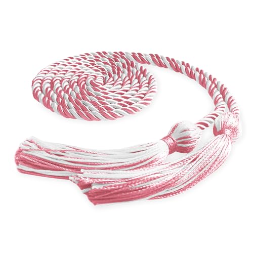 Image of Endea Graduation Single Honor Cord Two-Color (Pink /White)