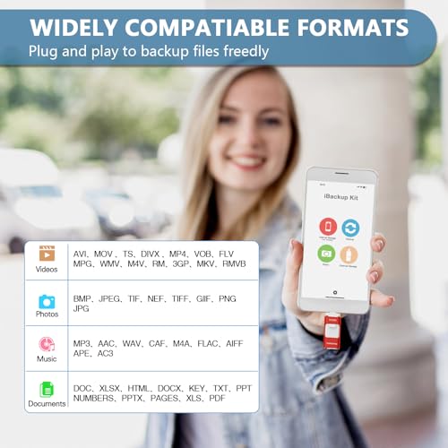 Image of 512GB Flash Drive[No App Required] Intended for Phone Tablet Androidphone and Computers, 4 in 1 Photo Stick for Phone Memory Storage Easily Backup Photos Videos（red）