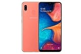 Samsung Galaxy A20e Dual-SIM 32GB 5.8-Inch HD+ 13MP Camera Android 9 Pie UK Version Smartphone – Coral (Renewed)