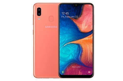 amsung Galaxy A20e Dual-SIM 32GB 5.8' HD+ 13MP fotocamera Android 9 Pie UK versione Smartphone (ricondizionato) Solo Smartphone 5.8 Corallo