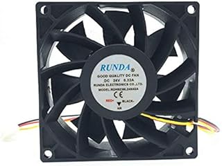 for DC24V 92mm RUNDA RDH9238L24N42A Fan - 9238 0.32A 3-Wire Welding Machine Cooling Fan
