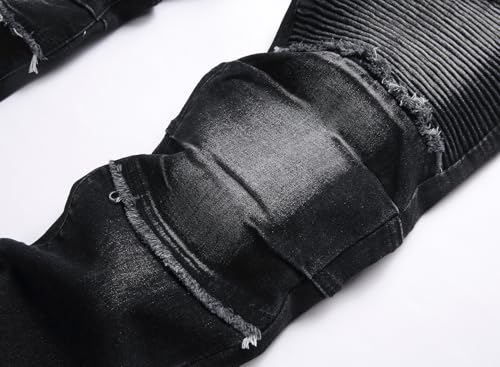 Fashion Slim Jeans Men Stretch Denim Pants4