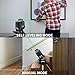 Laser Level with Tripod, Firecore 360° Self Leveling Cross Line Laser Level with Pluse Mode, Green Lazer Leveler tool for Hanging Pictures Wall Tile Construction, L-Bracket & Carry Pouch Included