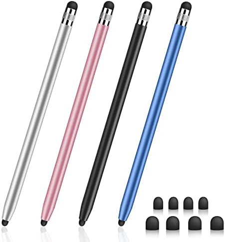 Stylus for Touch Screens, Digiroot 4-Pack Stylus Pens High Sensitivity & Precision Capacitive Stylus for iPhone/iPad Pro/Tablets/Samsung/Galaxy/PC……