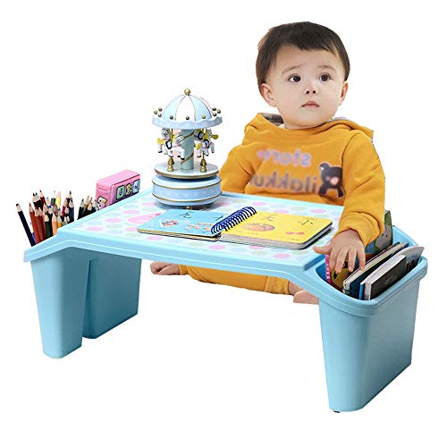 ZHFC Kids Plastic Play Table, Multi Activity Table,Durable, Lightweight, Easy To Move, with 2 Storage Box,For Indoor Activity,play,learn,Suitable for Kids & Toddlers