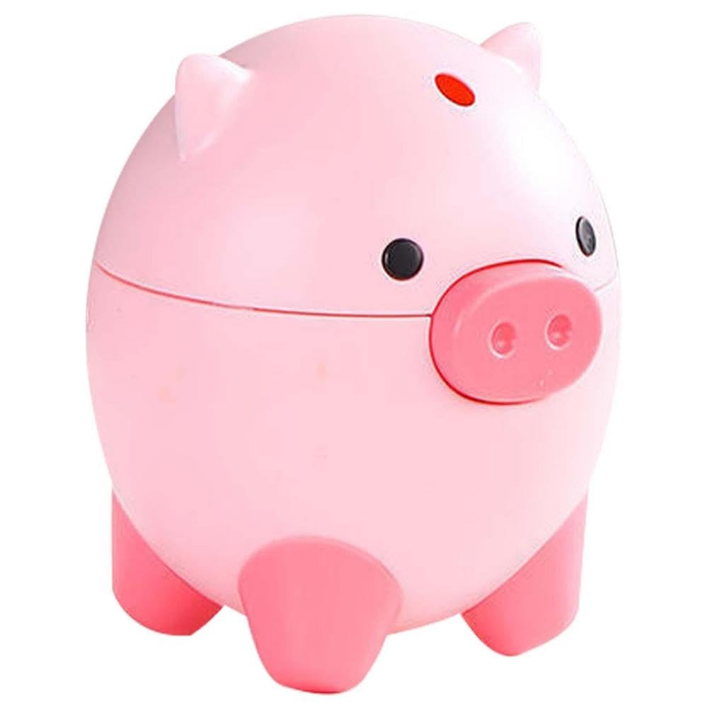 Wdwdw Pink Toothpicks Dispenser Toothpick Box Pig Automatic Cute Shape Pop-Up Holder Fruit Pick Storage Container Holder
