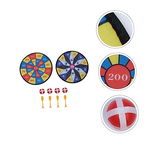 Baluue 2 Conjuntos De Jogo De Brinquedos De Brinquedo De Dardo Jogo De Dardo Brinquedo De Bola De Da