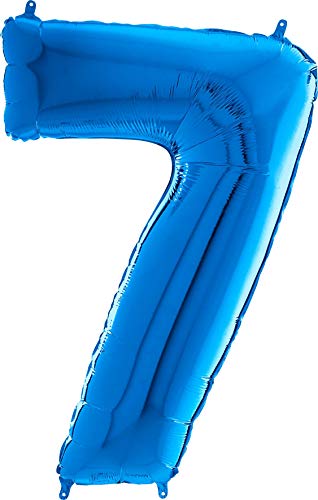 Grabo 26007B-P Number 7 26Loon Single Pack, Length-26 Inch, Colour-Blue, One Size