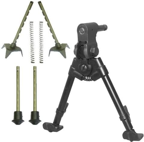 Versa Pod BattlePack Bipod Gun Rifle Rest Accuracy International Prone 7 to 9 Raptor, Ski, & Rubber Type Feet.