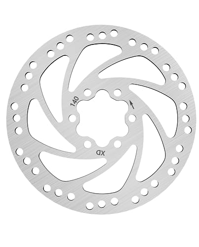 HulkGoo 140mm Brake Disc Rotor Pad Compatible with Ninebot by Segway KickScooter P65/P100S/F20/F25/F30/F40 Scooter Brakes Parts Original Accessories