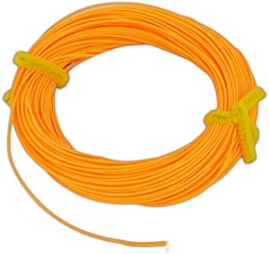 BNNP Fly Fishing Line Double Tapered Casting Fly Line Trout Steelhead Double Tapered Line (Color : DT6F-Orange)
