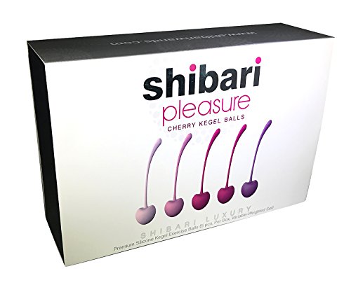 Shibari-Cherry-Kegel-Balls-5Piece-Variable-Weighted-Set-to-Exercise-Tone-Pelvic-Floor-Muscles-Made-with-Premium-Grade-Silicone