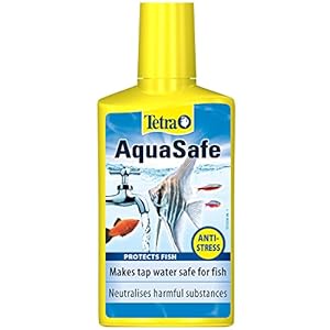 Tetra AquaSafe to Turn Tap Water into Safe and Healthy Water for Fish and Plants, 250 ml