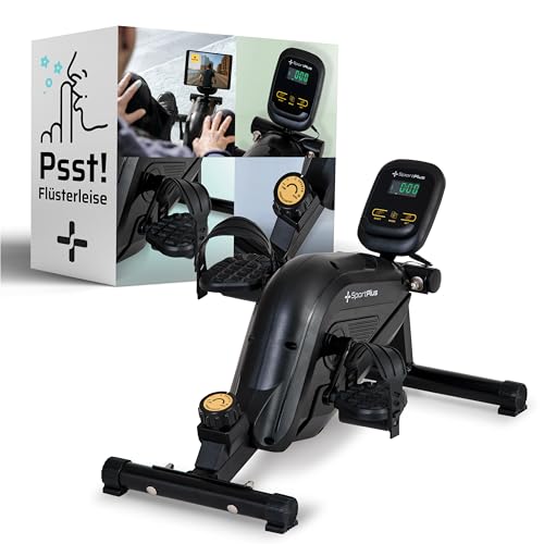 SportPlus Beintrainer für zuhause & Büro, Mini-Heimtrainer mit...