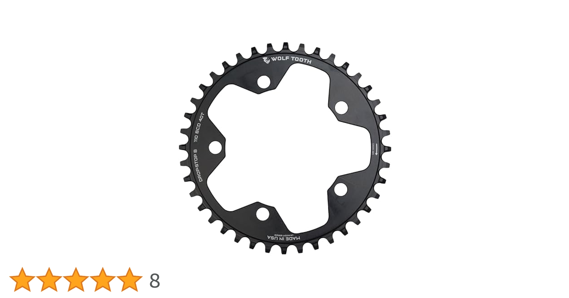 パーツ wolftooth 46t bcd 110 Wolf Tooth Components Shimano 110 BCD Asymmetric 4-bolt