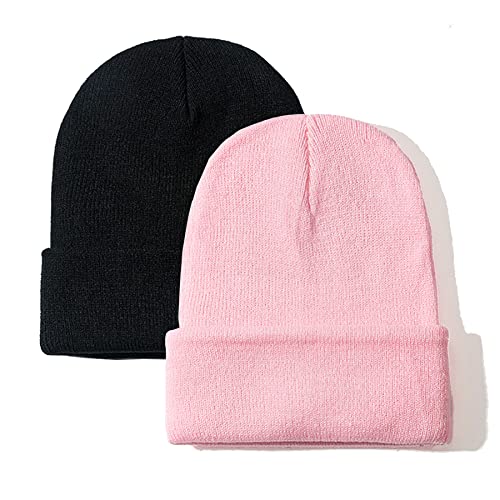 Image of NPJY Unisex Beanie for Men and Women Knit Hat Winter Beanies