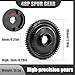 48P 55T Hardened Steel Spur Gear for TRAXXAS 1/16 E-Revo VXL, Summit, Slash, Mini E-Revo & Mini Slash - High Precision & Durable Upgrade (45# Steel)