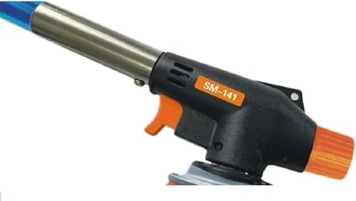 Smh line gasbrenner gaskartuschen 227g küche lötlampe bunsenbrenner 1300°c lötbrenner brenneraufsatz flambiergerät piezozündung schweißbrenner
