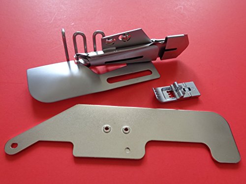 Ckpsms Marca -# 795824025 KP-104 Adatto Per JANOME COVERPRO 900, 1000, 1000CP, 1000CPX, 2000 Piastra Di Base E Attacco Per Raccoglitore (B) (Tape Cut Size 2-3/8" ~~ Finish Size 7/8