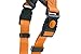 Hunter Hundegeschirr London Comfort, atmungsaktives 3D-Mesh, 2-Fach verstellbar, Sicherheitsverschluss, reißfest, leicht & pflegeleicht, Farbe: Orange, Größe: M