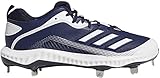 adidas Scarpe da baseball da uomo Fv9346, Blu Navy/Bianco/Bianco, 51 1/3 EU