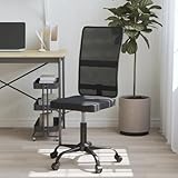 Confort d'assise et stabilité optimisés : avec cette chaise de bureau, profitez d'une position assise améliorée garantie par une capacité de charge maximale de 110 kg et des matériaux robustes tels que le métal et le contreplaqué, idéal pour de longues heures de travail au bureau ou au bureau à domicile.