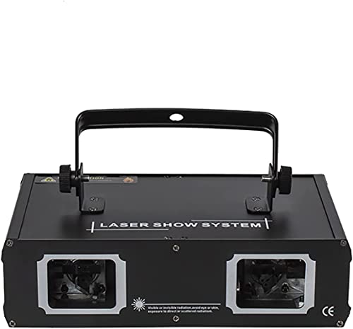 Shehds Dj Lights Party Lights Rg 2 Beam Effect Sound Activated Strobe Light Led Stage Lights By Dmx Control For Christmas Disco Dancing Birthday Bar Pub Stage Lighting #TOP5