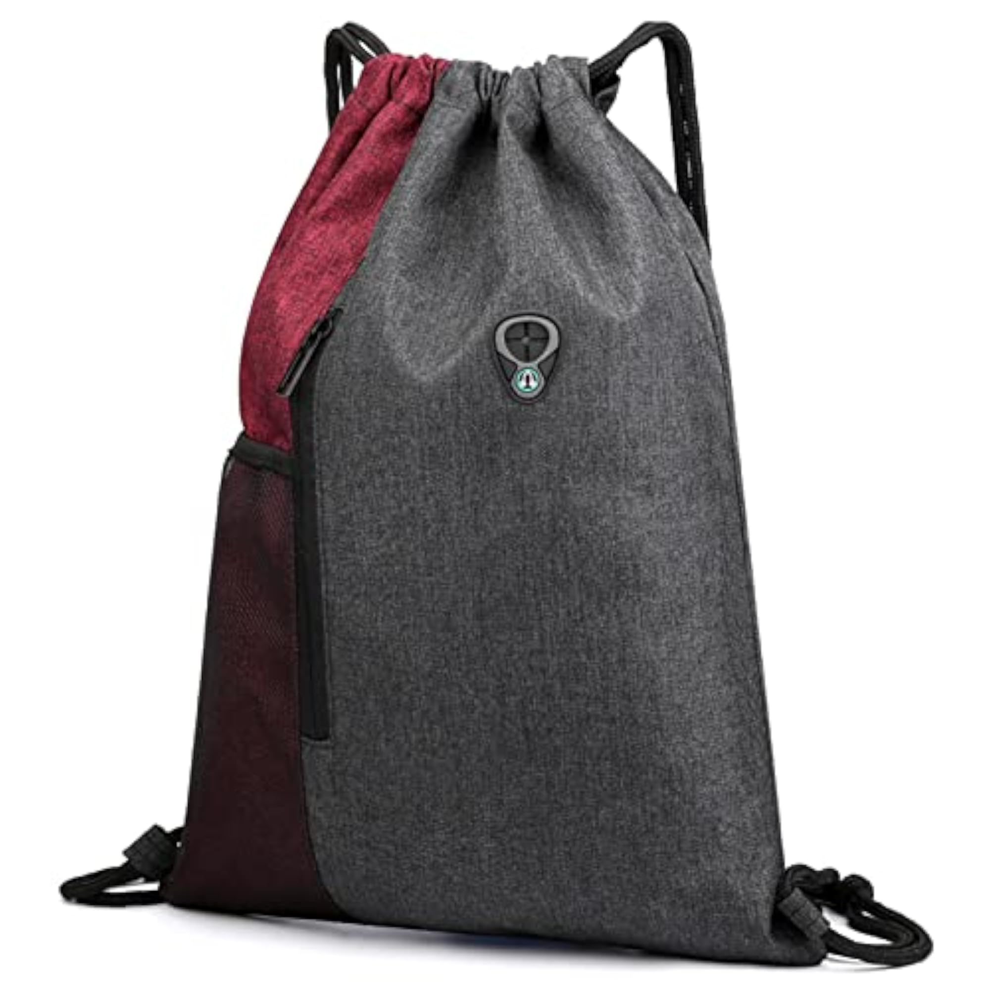 Water-resistant Drawstring Bag with Earphones