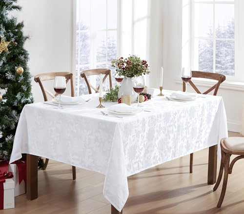 Servilletas de Tela Navideñas Newbridge, Set de 4, Blancas miniatura 6