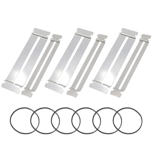 CashBeat 3 Set Guitar Fingerboard Guards - Stainless Steel Fretboard Protectors, Luthier Tools for Bass & Acoustic Guitars, Precision Fret Dressing & Polishing