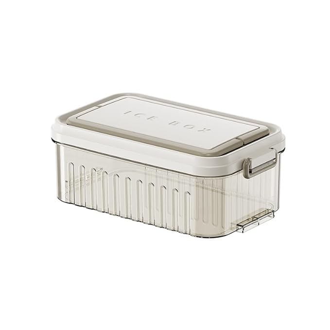 Kitchen Multifunction Refrigerator Food Seal Drain Storage Box Fruits Vegetables Seafood Plastic Containers With Lid-picture-27