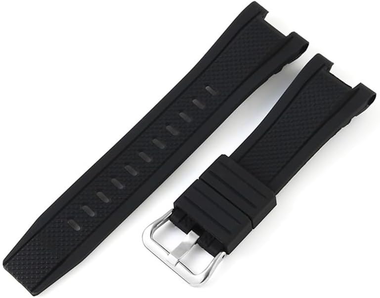 Fit For Casio Silicone Watch Strap Black GST-W110/S130/B100/100g/W400 Outdoor Waterproof Sports Watchbands