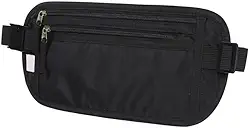 Pochete Doleira Discreta Antifurto Para Viagem Impermeável Com Ajuste de Cintura e Múltiplos Compartimentos E-ShopCenter