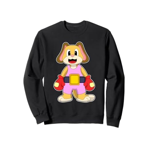 Hund Boxer Boxhandschuhe Sport Sweatshirt
