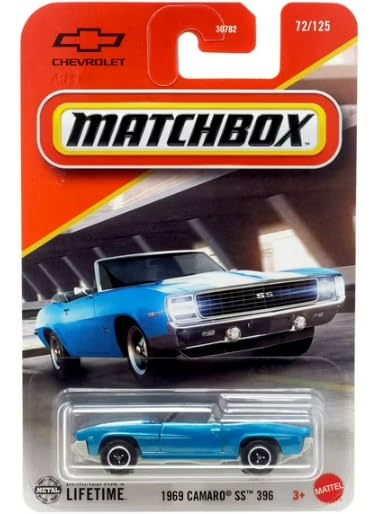 Amazon | マッチボックス 1969 シボレー カマロ SS 396 コンバーチブル