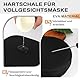 EVA Hartschale für 3M 6700 6800 6900 Vollgesichtsmaske, Hartschalenkoffer passend für 6000er Vollgesichtsmaske, Gasmaskentasche, Gasmaskentasche, Hartschalen-Reiseetui