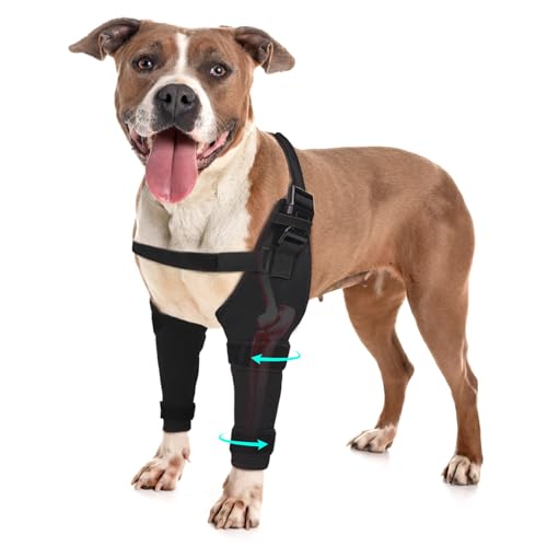 Pawfun Dog Elbow Protector Brace Pair-XL-2
