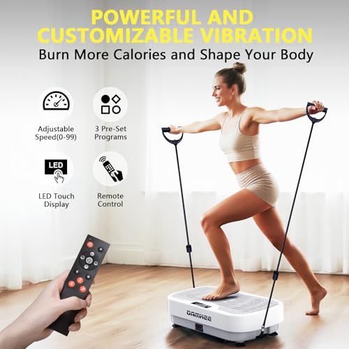 Save $60 on DamKee Vibrating Board Exercise Machine with Code UJDMEUQA - Image 4