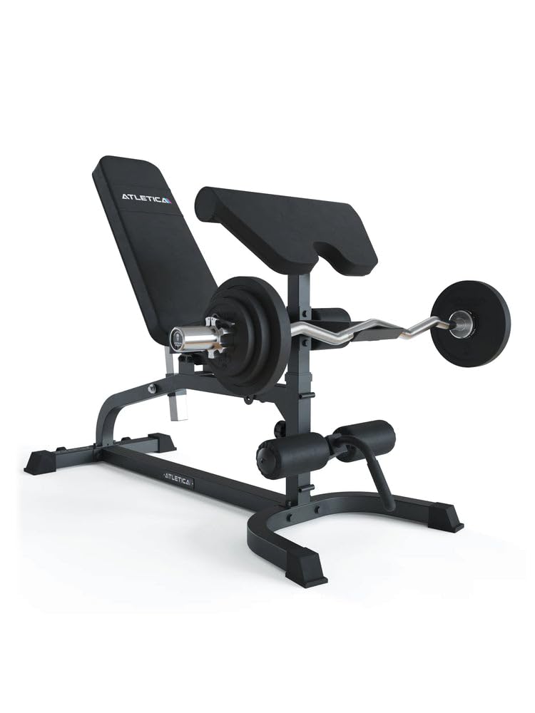 ATLETICA KSK Kit de combat | Multipresse | Poids enfichables 180 kg | Machine Smith | Haute stabilité du cadre | Garantie 5 ans | Variant KSK Basic … Variants KSK + Jammer Arms
