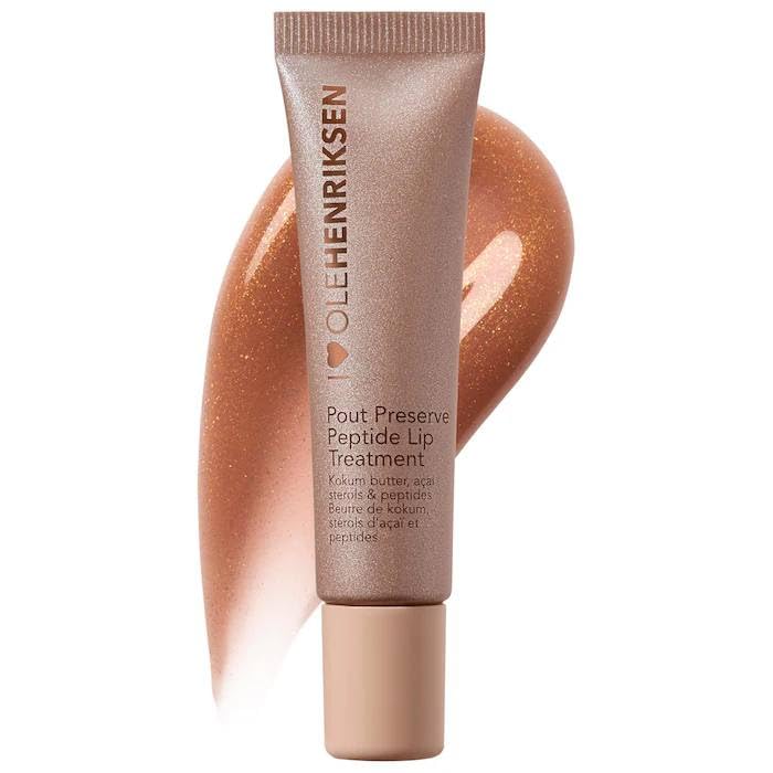 Ole Henriksen Pout Preserve Hydrating Peptide Lip Treatment - Creme Brulee Glimmer